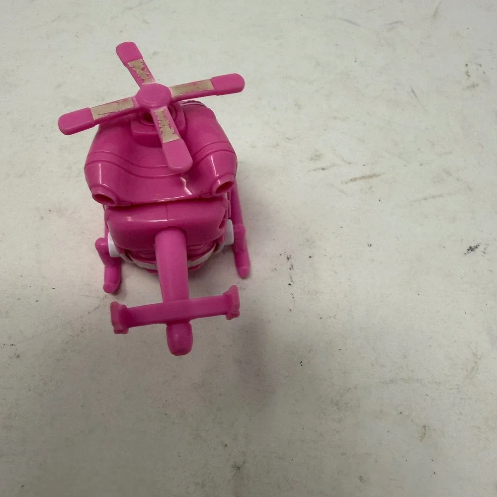 Super Wings Dizzy Transforming Toy Pink Rescue Helicopter Mini Figure 3 Inch